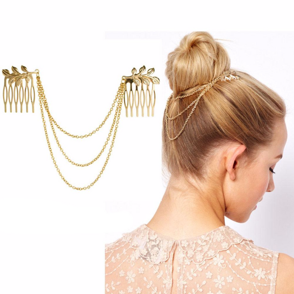Goldy Chain Headbands