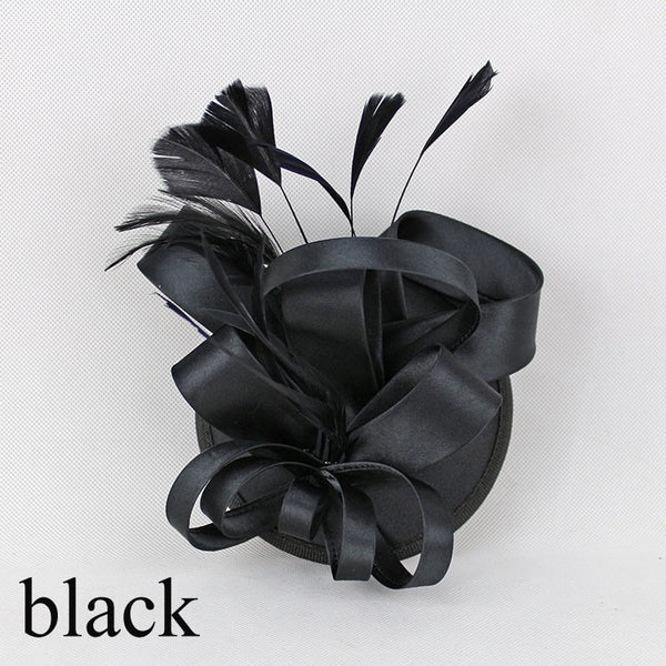Satin Fascinator Hair Clip
