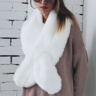 Collar Furry Chic Scarf