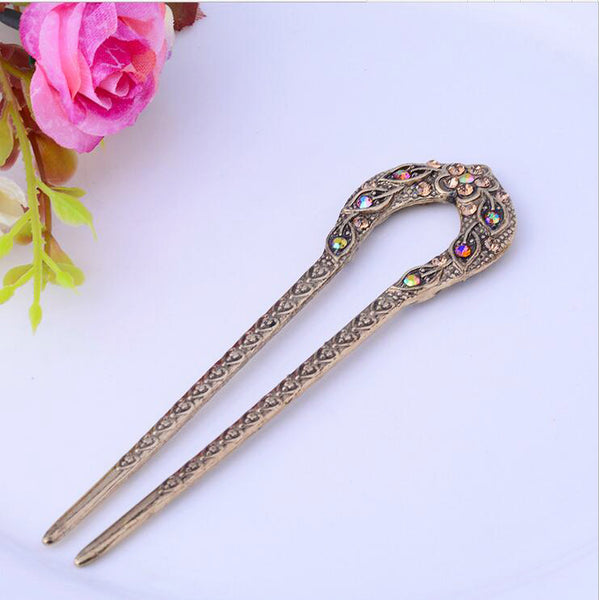 Gem Plated Hairpins