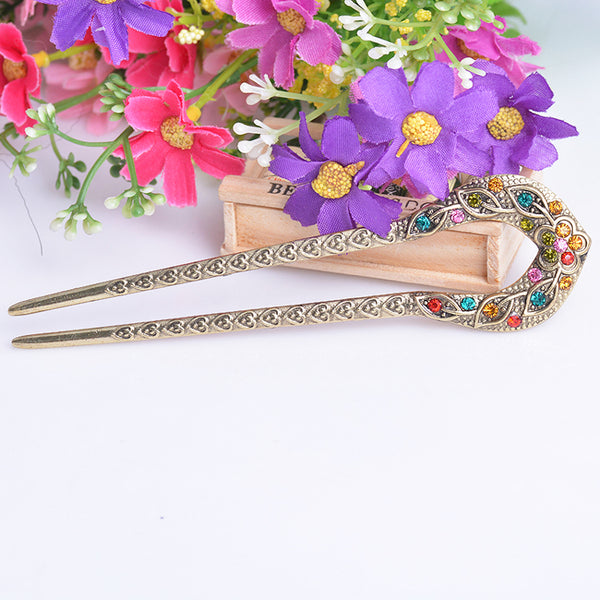 Gem Plated Hairpins