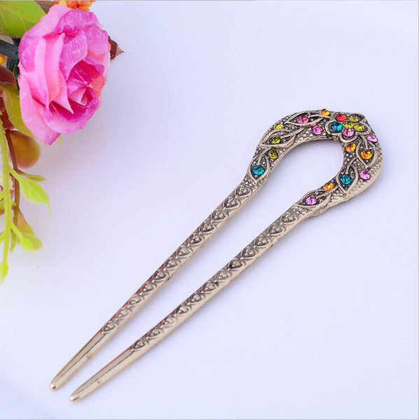 Gem Plated Hairpins