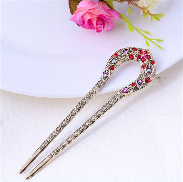 Gem Plated Hairpins