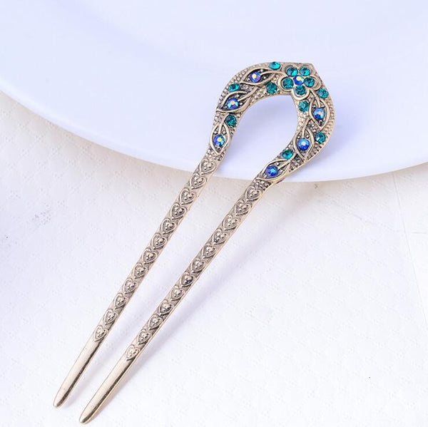 Gem Plated Hairpins