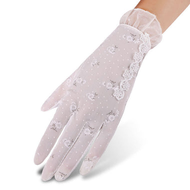 Floral Lace Gloves