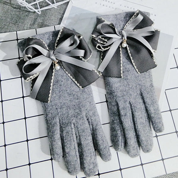 Elegant Bow knot Gloves