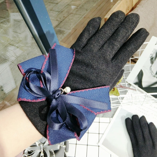 Elegant Bow knot Gloves