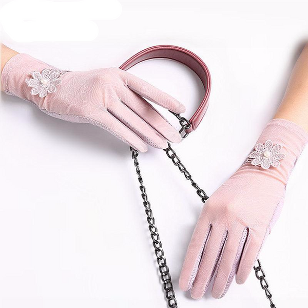 Floral Lace Gloves