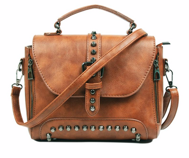 Leather Rivet Bag
