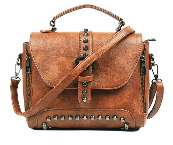 Leather Rivet Bag
