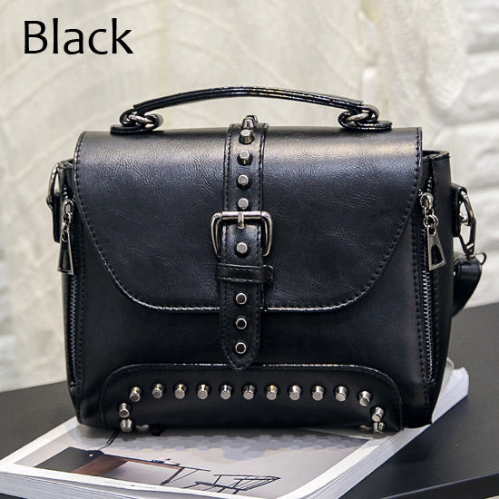 Leather Rivet Bag