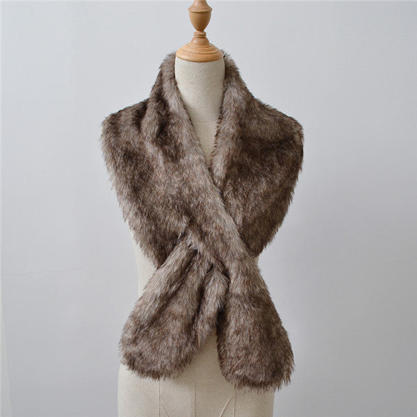 Collar Furry Chic Scarf