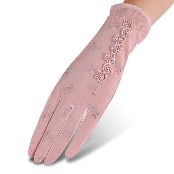 Floral Lace Gloves