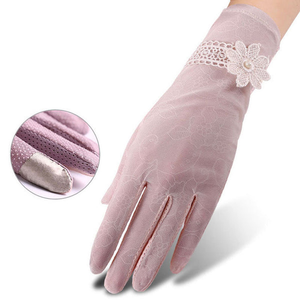 Floral Lace Gloves