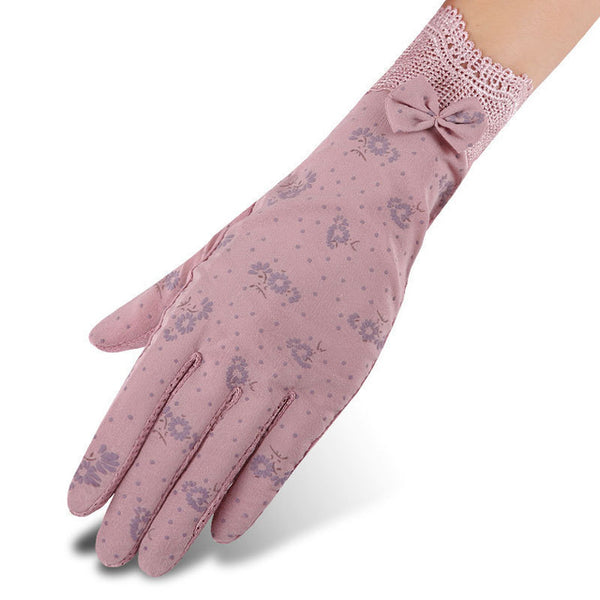 Floral Lace Gloves