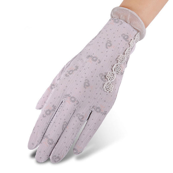 Floral Lace Gloves