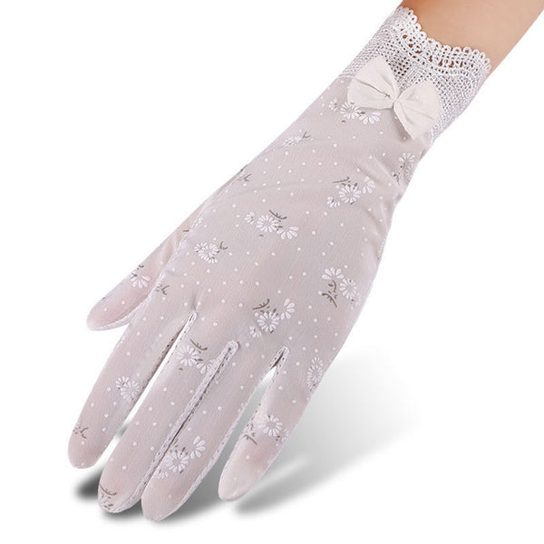 Floral Lace Gloves