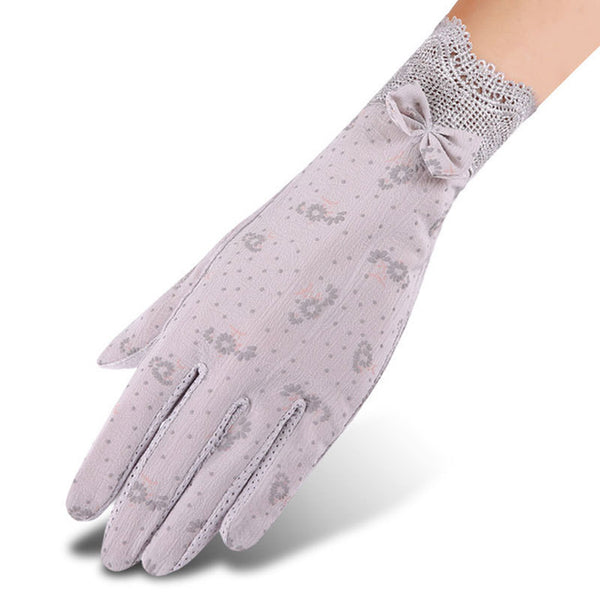 Floral Lace Gloves