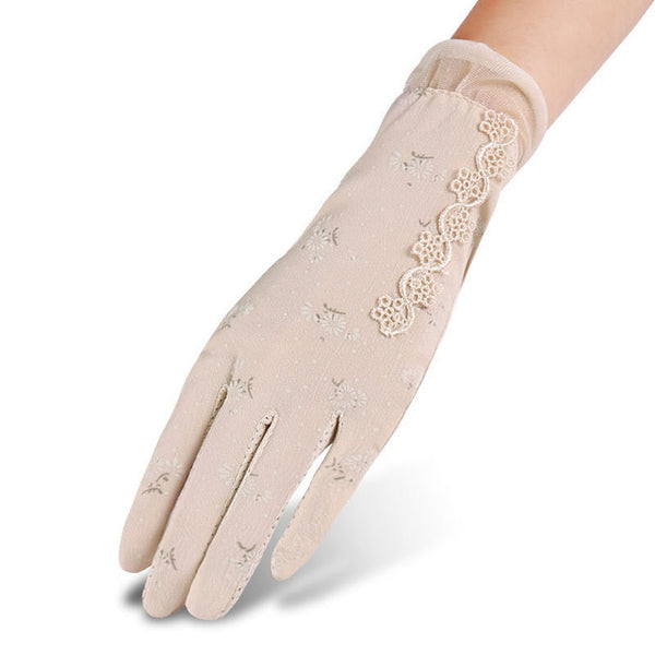 Floral Lace Gloves