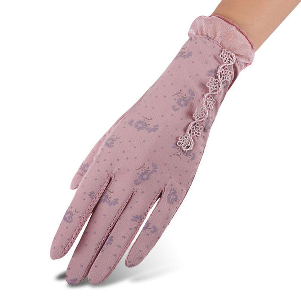 Floral Lace Gloves