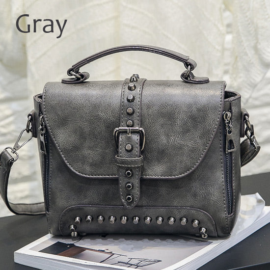 Leather Rivet Bag
