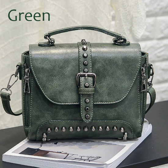 Leather Rivet Bag