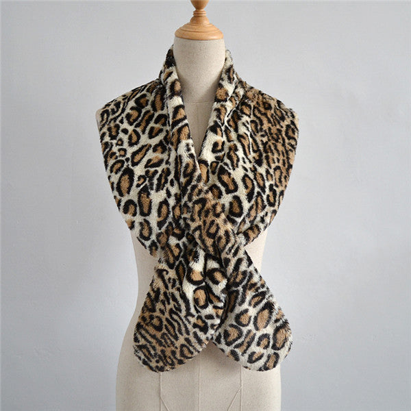 Collar Furry Chic Scarf