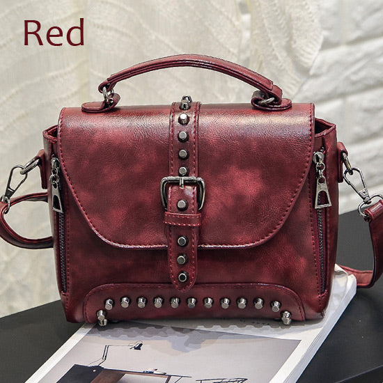 Leather Rivet Bag