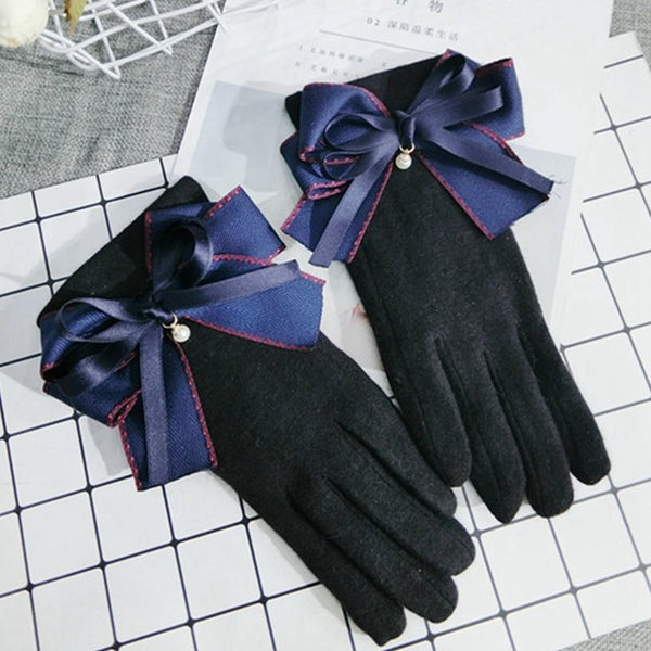 Elegant Bow knot Gloves