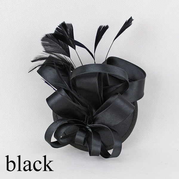 Satin Fascinator Hair Clip