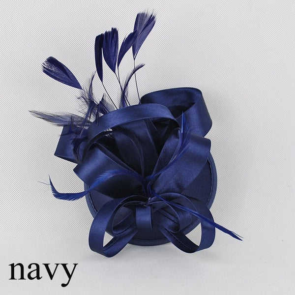 Satin Fascinator Hair Clip